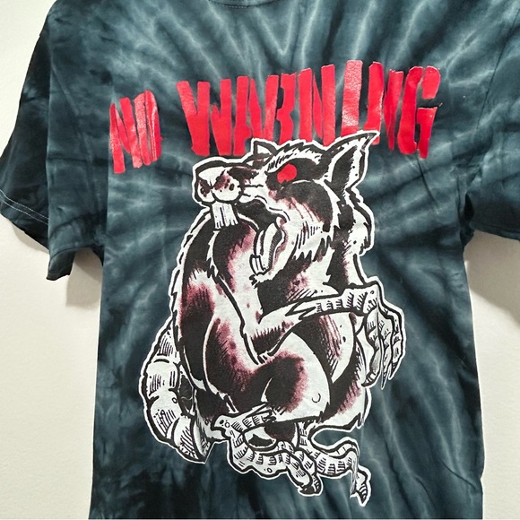 No Warning Band T-Shirt - Picture 2 of 3